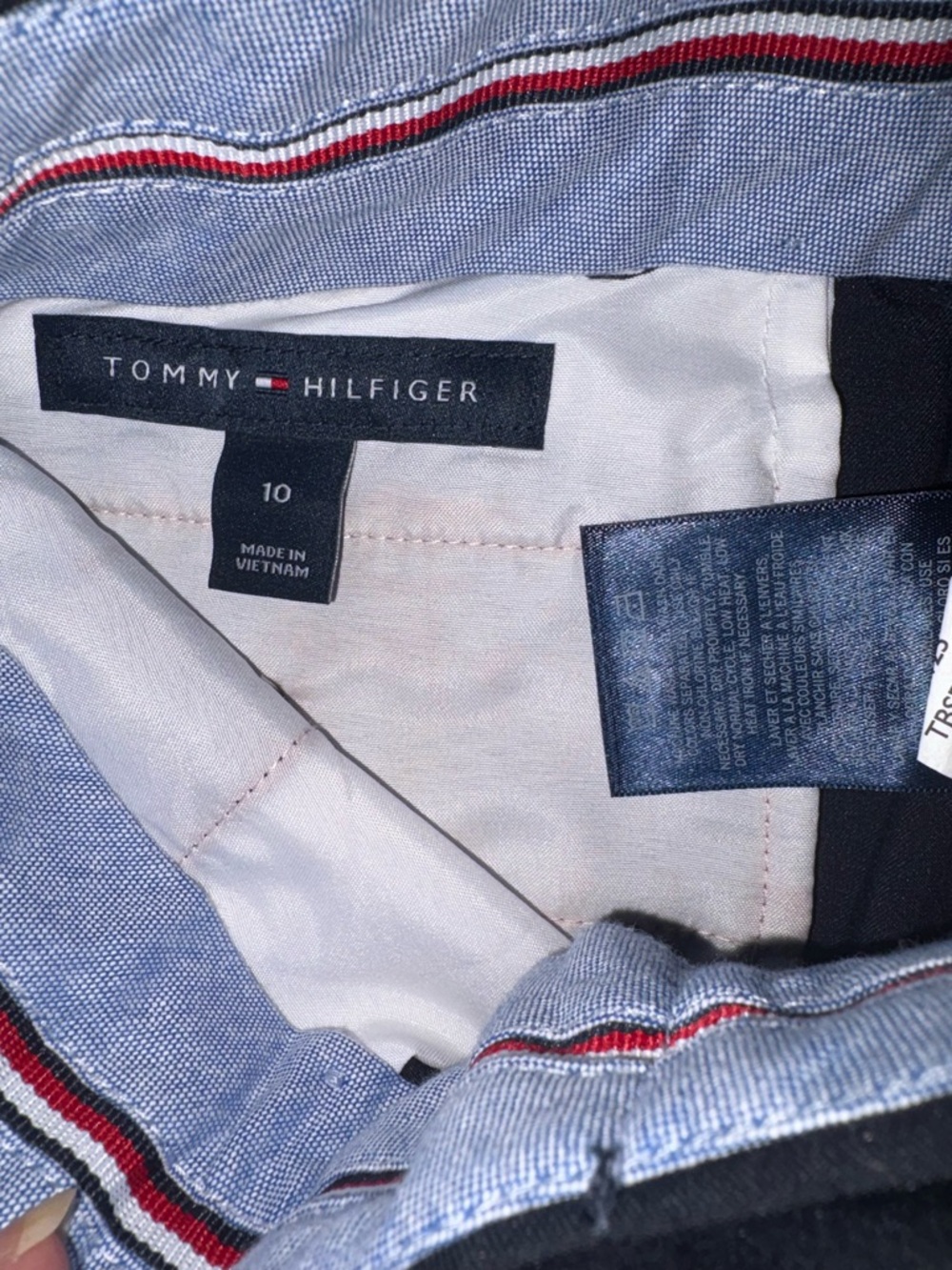 Tommy Hilfiger Boys Navy Dress Pants Size 10 TH Flex Stretch NWT School Uniform - Picture 3 of 5
